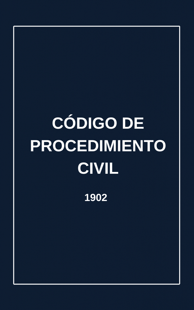 Código de Procedimiento Civil (1902)