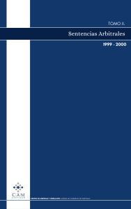 Sentencias Arbitrales – Tomo II (1999-2000).