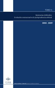 Sentencias Arbitrales – Tomo V (2005-2009).