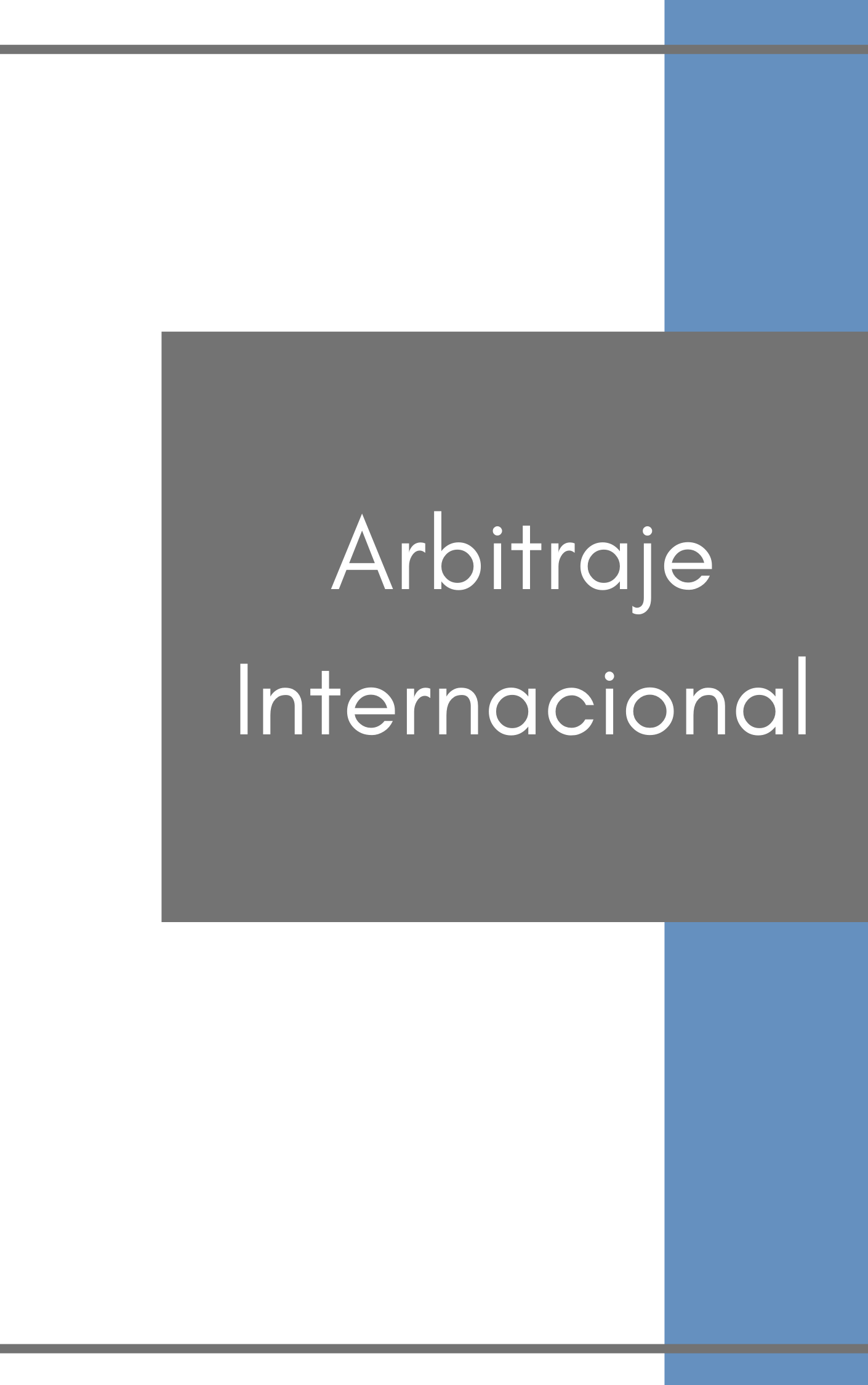 Arbitraje Internacional