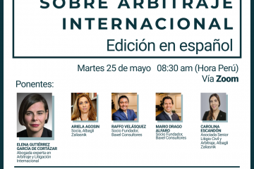 Presentación de Redfern y Hunter sobre Arbitraje Comercial Internacional