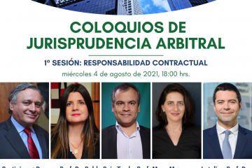 Coloquios de Jurisprudencia Arbitral – 1° Sesión: Responsabilidad Contractual