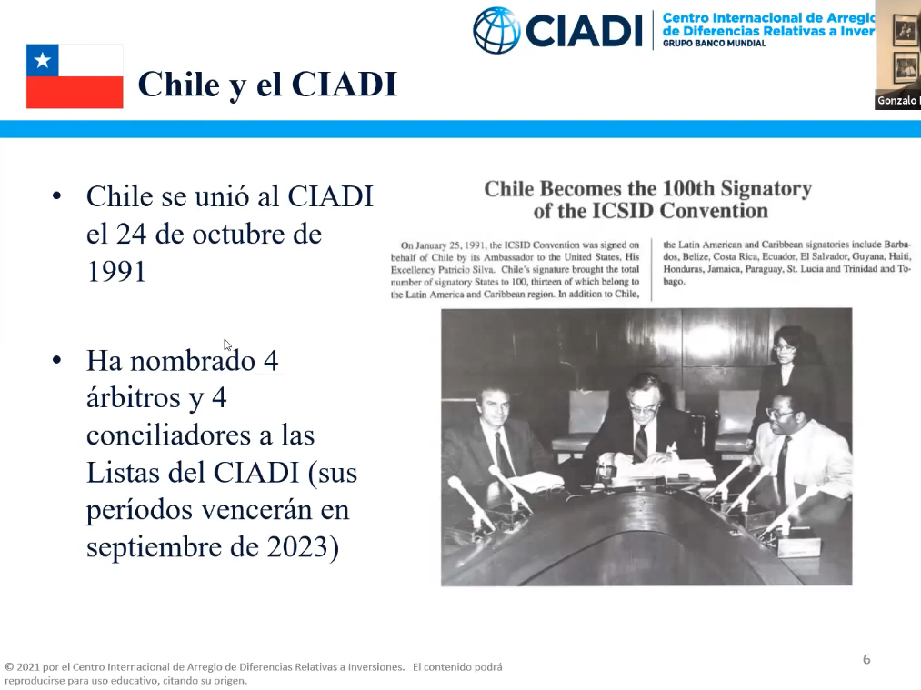 Chile ante el CIADI
