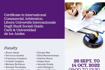 Certificate in International Commercial Arbitration