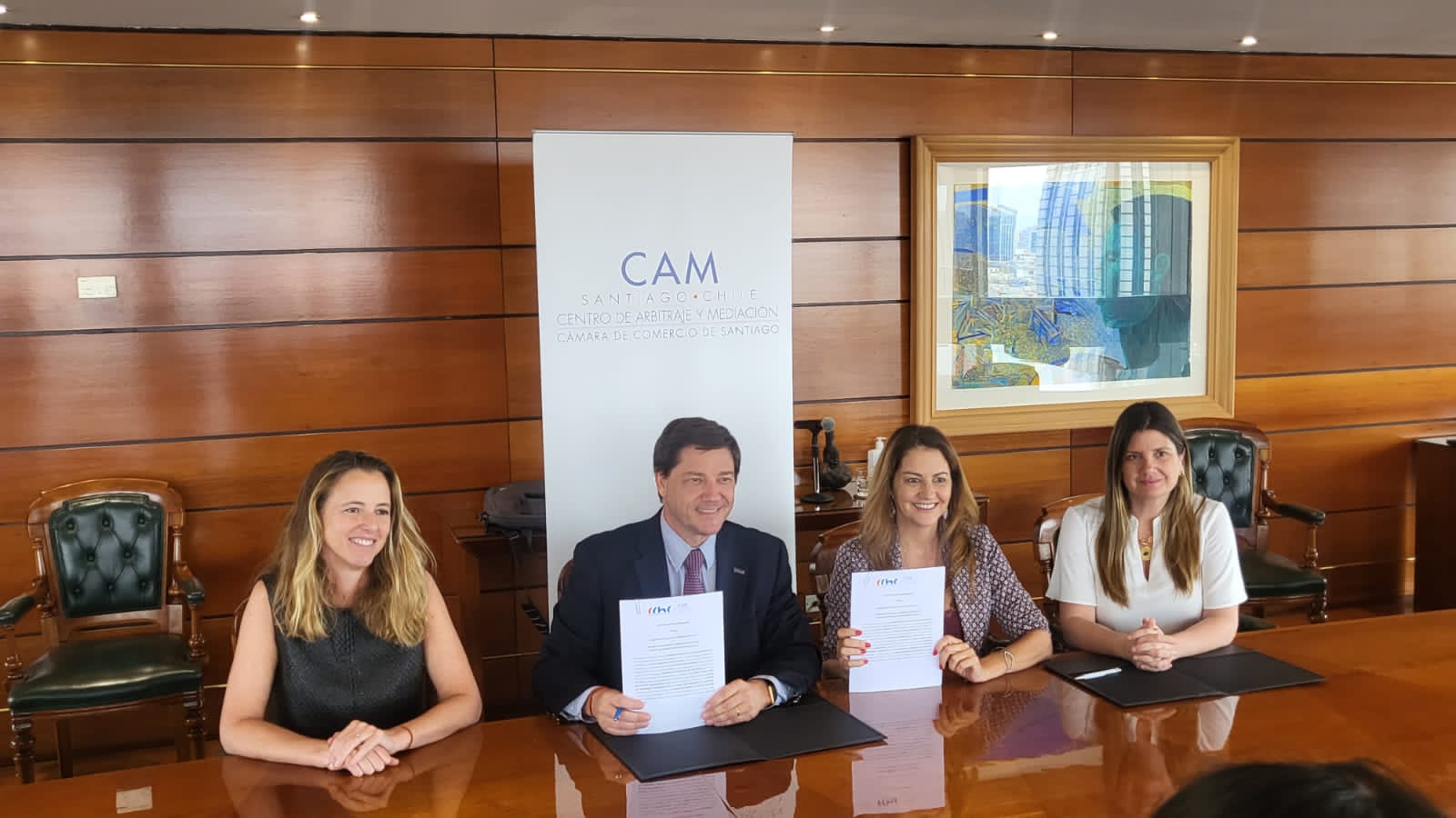 Mediaciones del CAM Santiago en el sector de la construcción