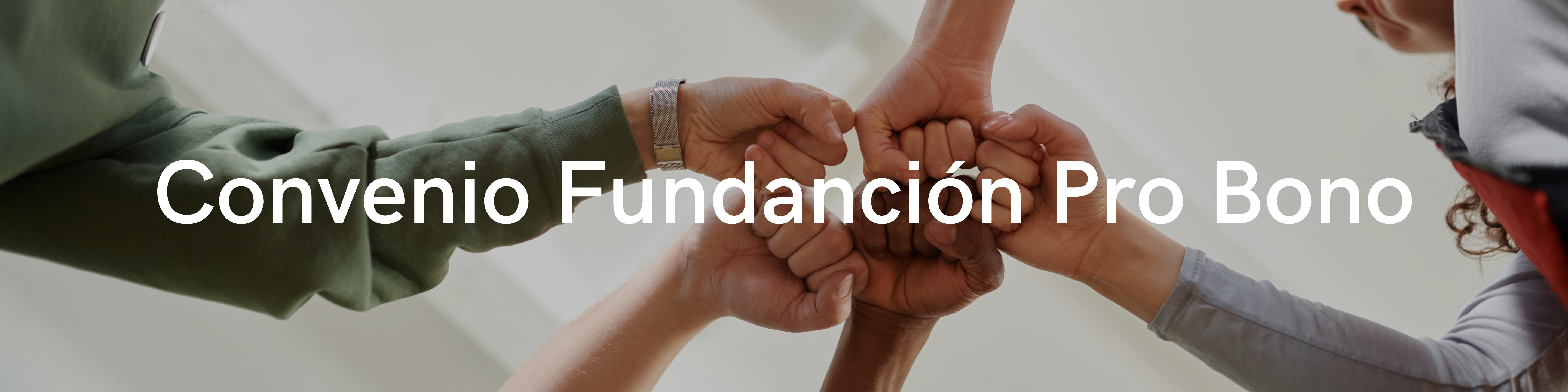 Convenio con Fundación Pro Bono