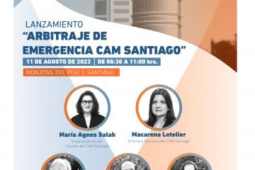 Lanzamiento del Arbitraje de Emergencia del CAM Santiago