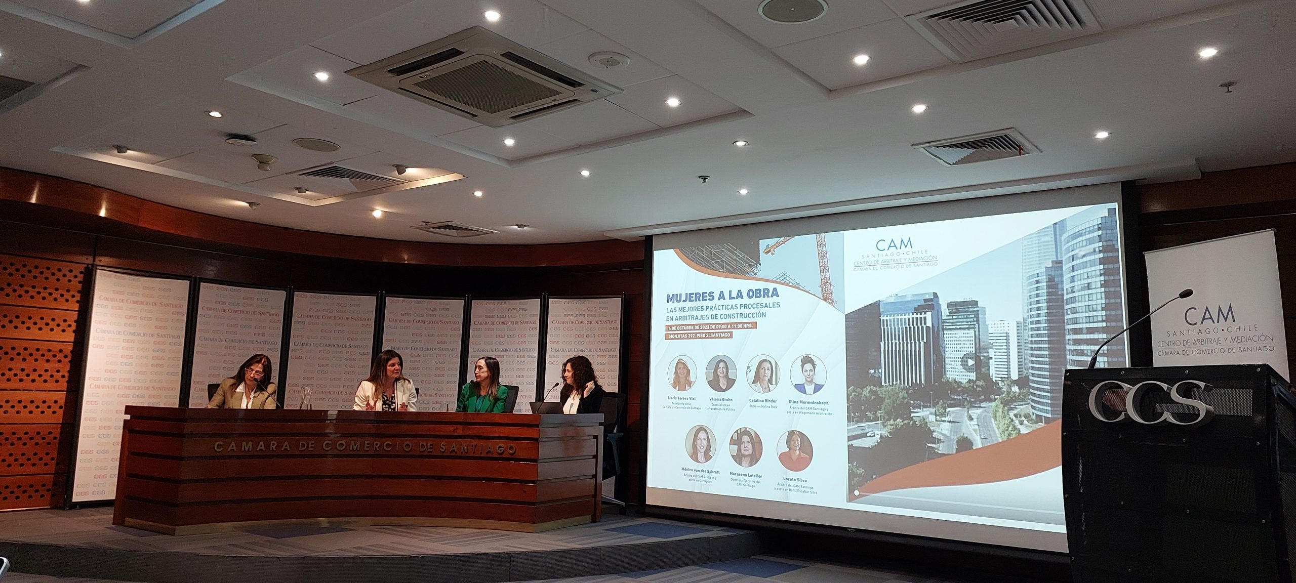 Seminario «Mujeres a la Obra: Las Mejores Prácticas Procesales en Arbitraje de Construcción»
