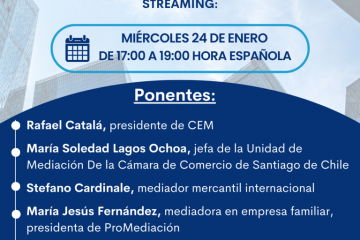 Día Europeo de la Mediación 2024: Jornada de Mediación Mercantil