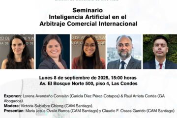 Seminario Inteligencia Artificial en el Arbitraje Comercial Internacional